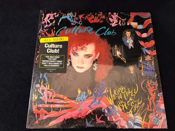 Culture Club Vinyl Lp Waking up With the House on Fire - Etsy