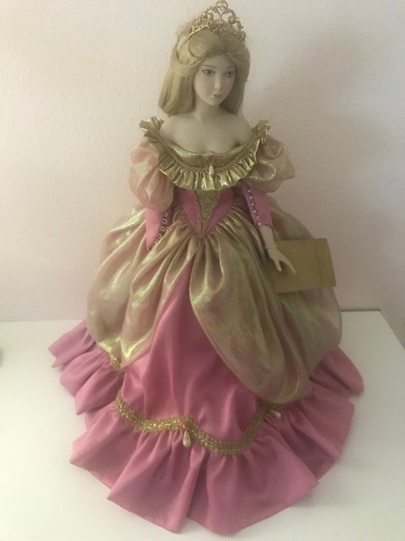 cinderella pink dress doll