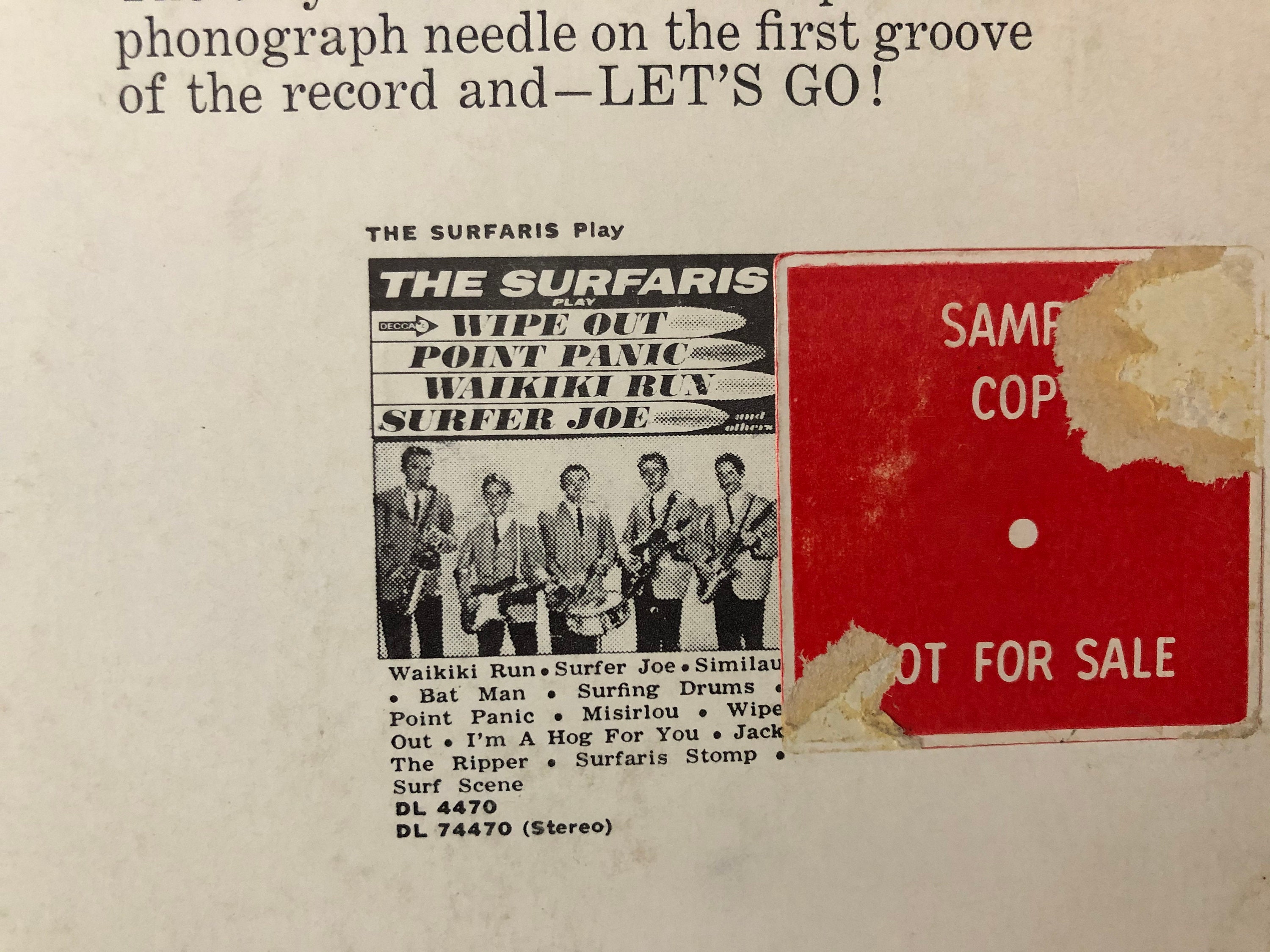 Hit City 64 the Surfaris Vinyl LP - Etsy Ireland