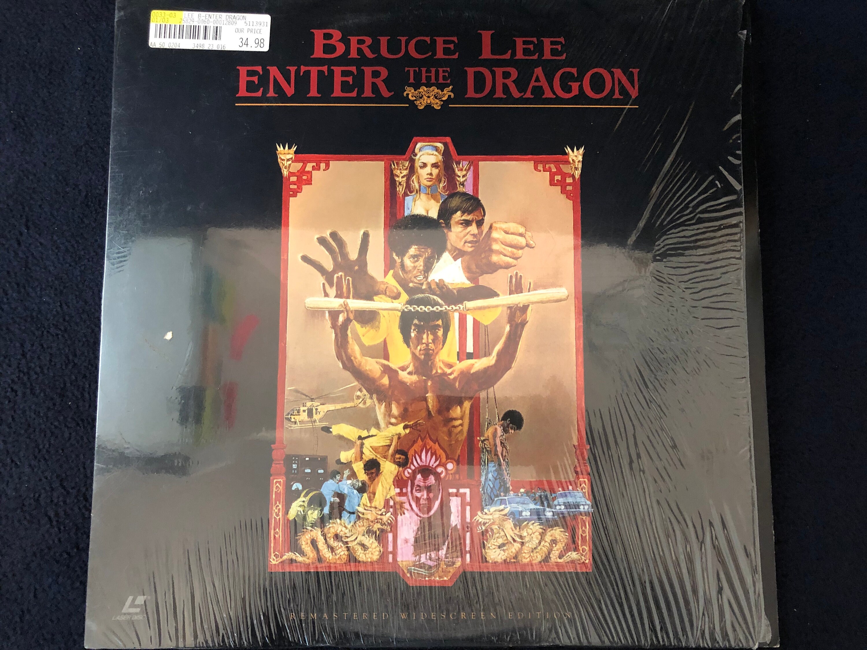 ブルース・リー 燃えよドラゴン レーザーディスク - Etsy 日本