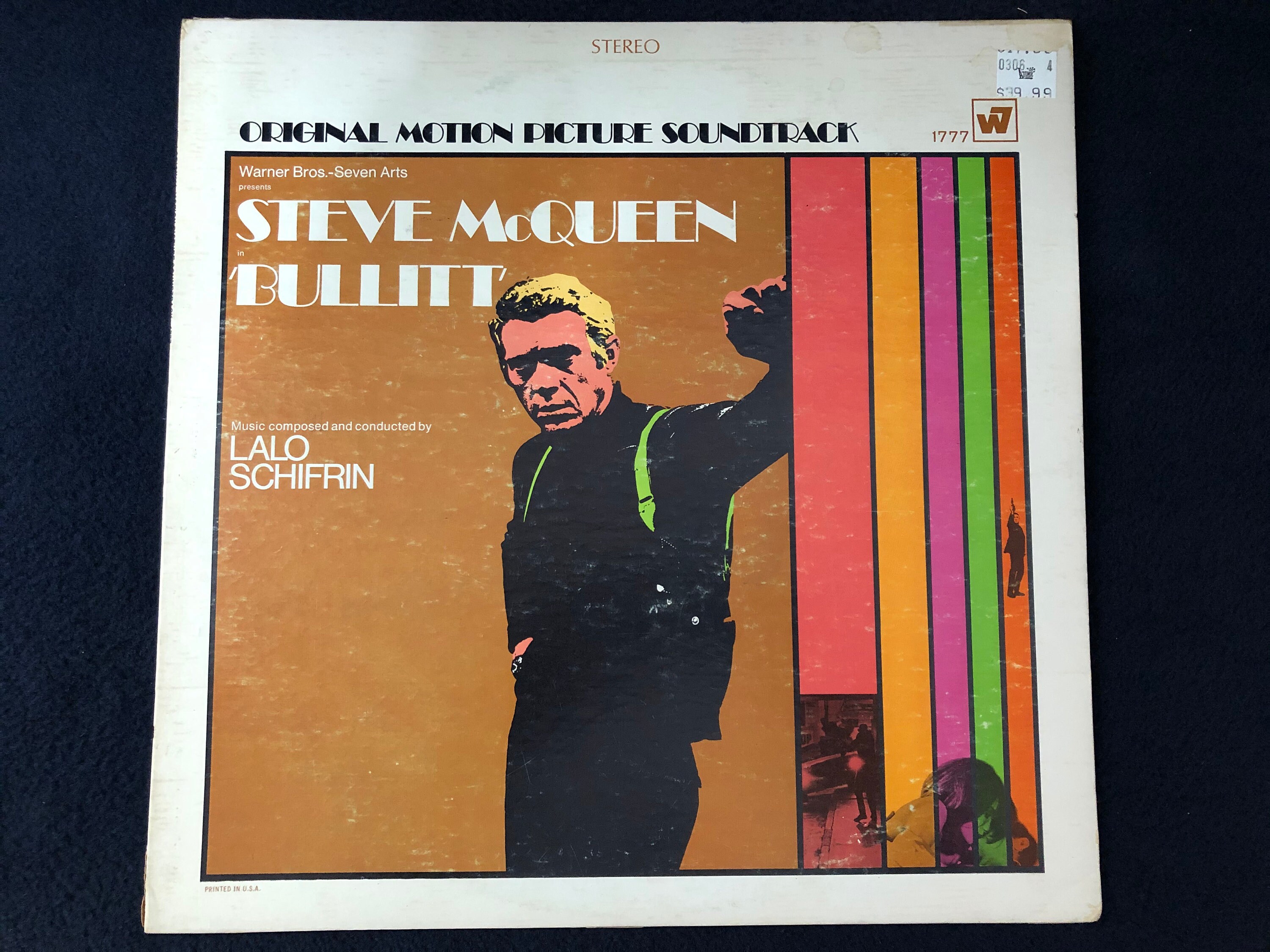 Steve Mcqueen Bullitt Lalo Schifrin - Etsy