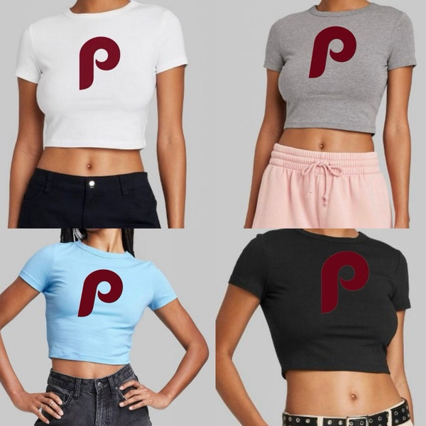 Philadelphia Crop Top Baby Tee