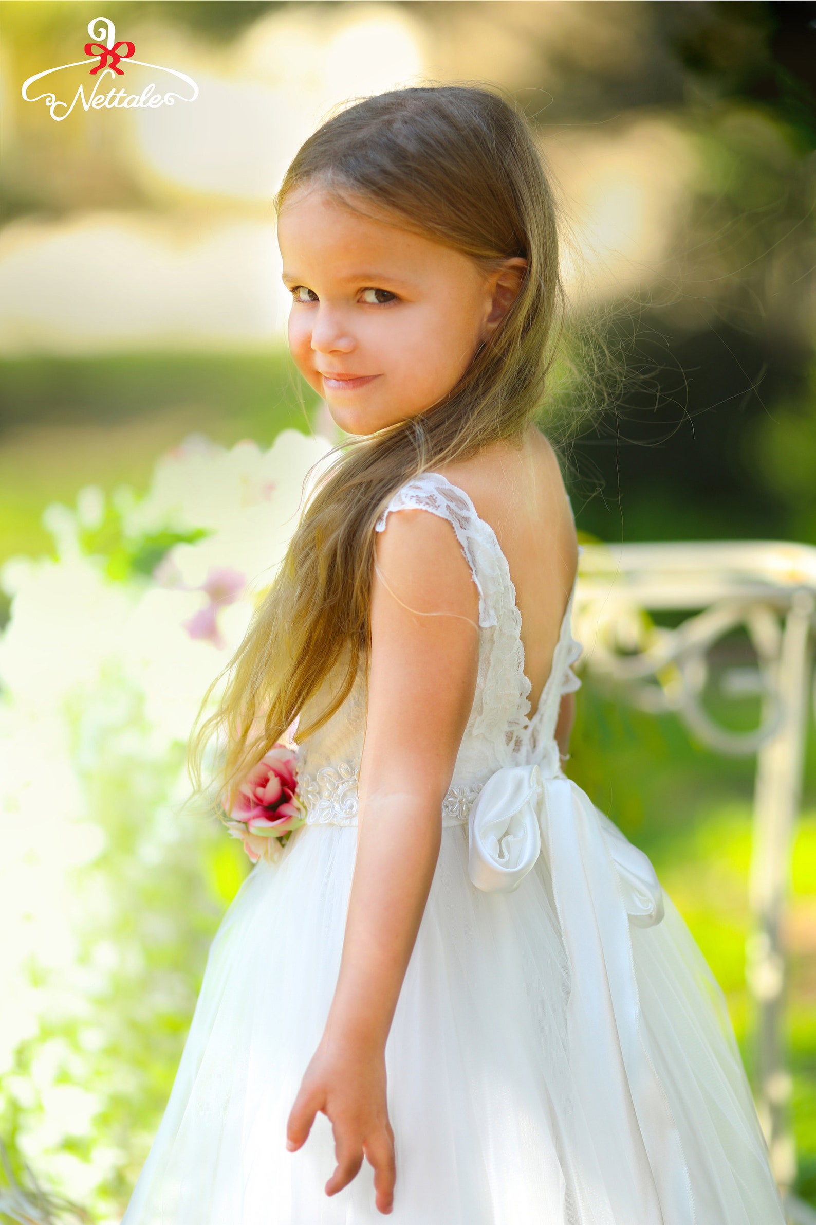 Full Ivory Tutu Toddler Flower Girl Dress Tween Prom Dress | Etsy