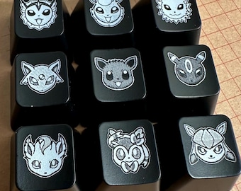 Eevee Keycap Set