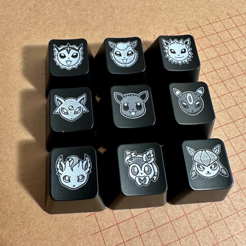 Eevee Keycap Set image 1