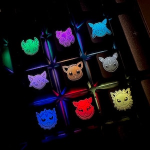Eevee Keycap Set
