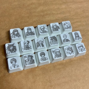 Danganronpa 2 Keycap Set, Goodbye Despair