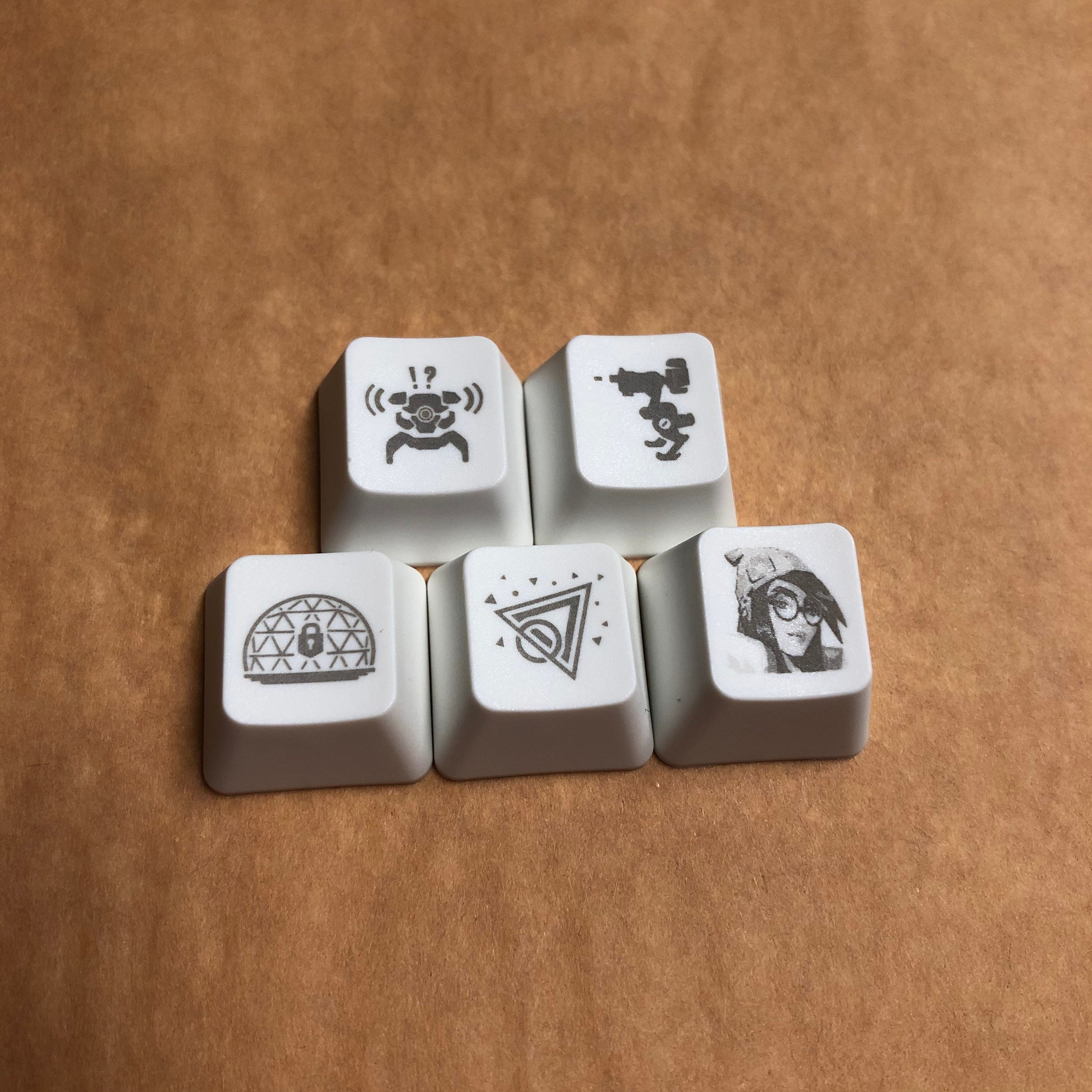Valorant Ability Keycap Set, Cherry MX Laser Etched