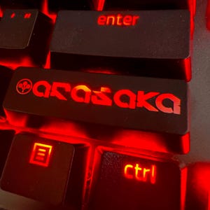Cyberpunk Arasaka Tastenkappe
