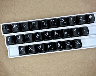 FFXIV Keycap Set, Eorzean Alphabet