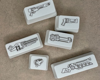 Ultrakill Keycap Set (6)