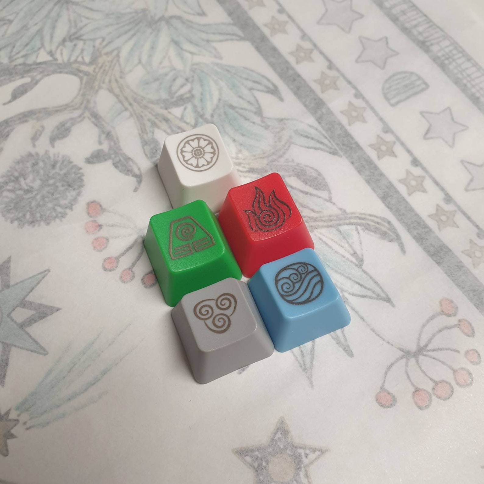 Avatar the Last Airbender Keycap Set Cherry MX Laser Etched Etsy