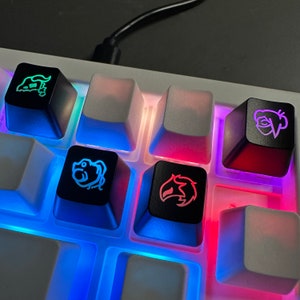 Slay the Spire Keycap-set, verlicht (4)