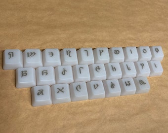 FFXIV Keycap Set, Eorzean Alphabet - Etsy