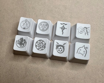 Fullmetal Alchemist Keycap Set (8)
