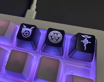 Full Metal Alchemist Keycap Set, Backlit (3)