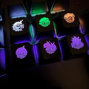 Custom Pokémon Icon Keycap Set