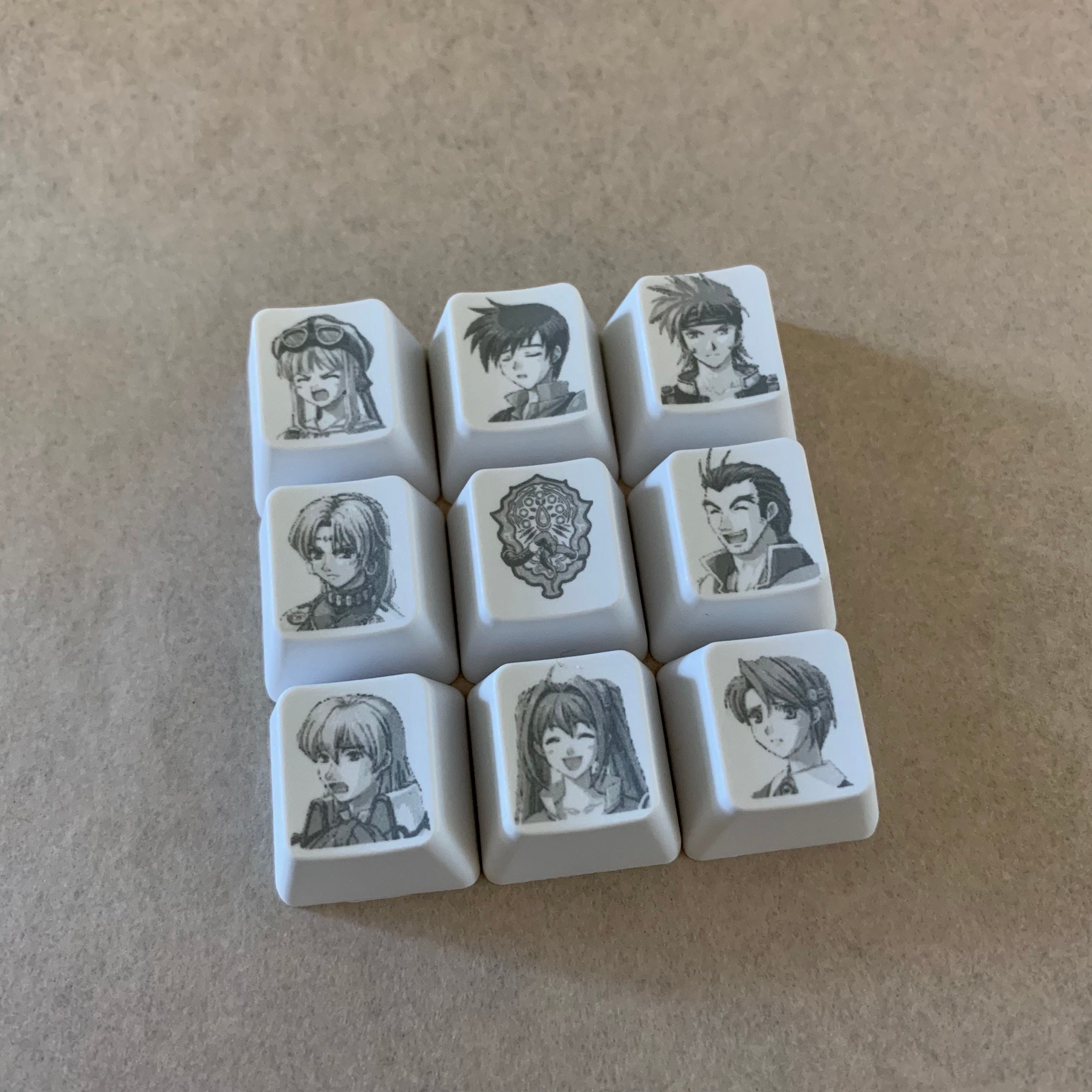 Trails in the Sky Keycap Set