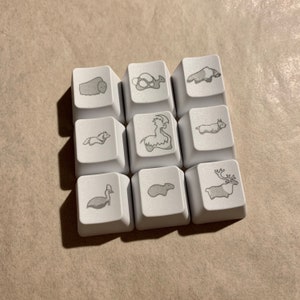 Rimworld Keycap Set, Animals