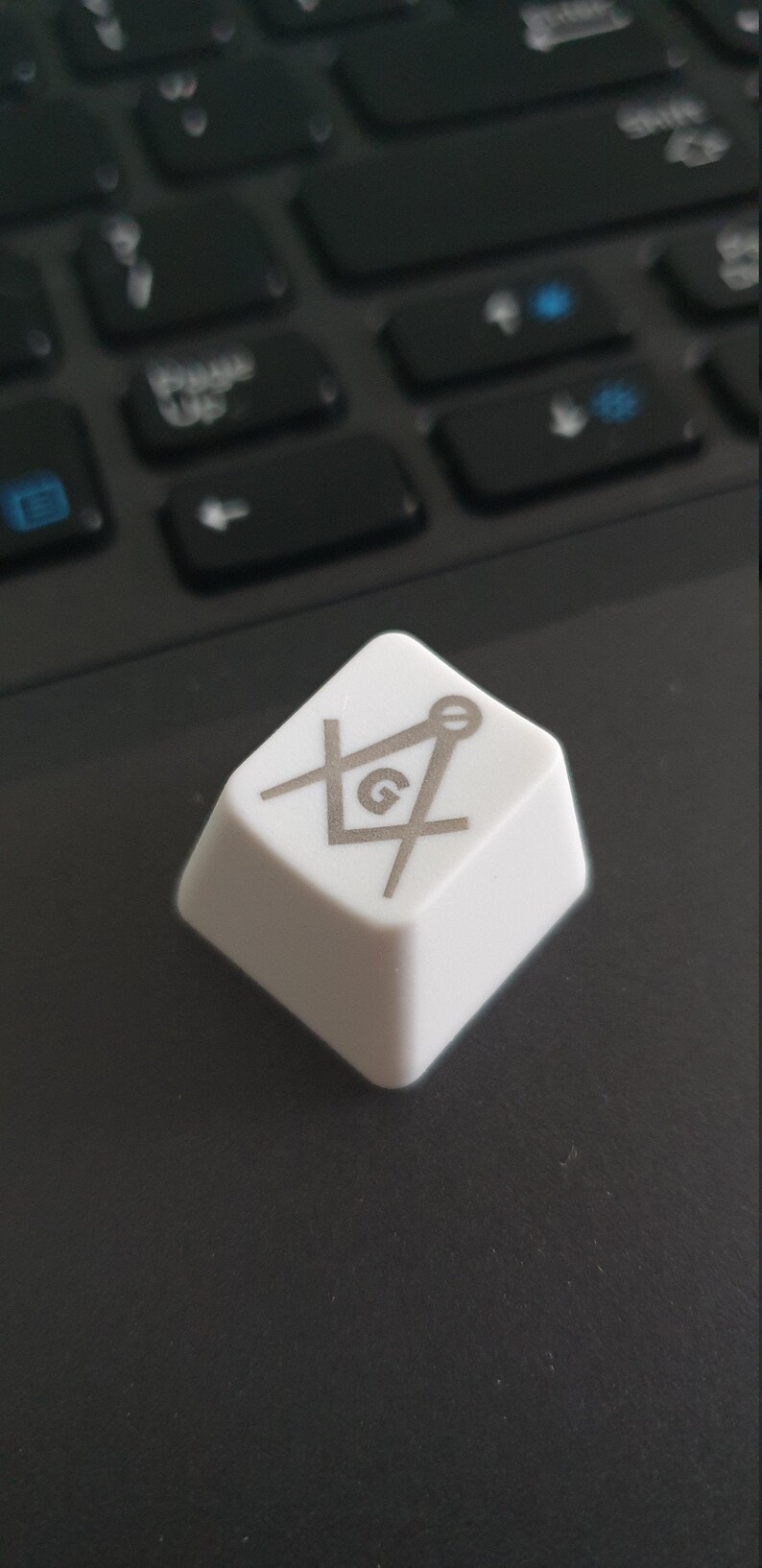 Laser Etched Custom Keycap Ordering Etsy