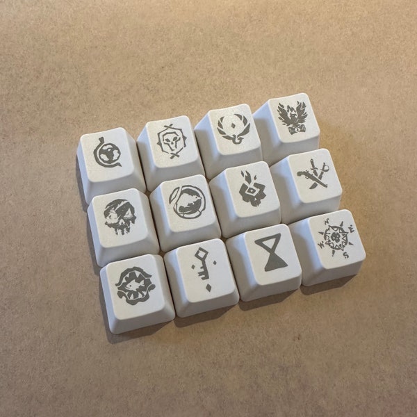 Sea of Thieves Keycap Set