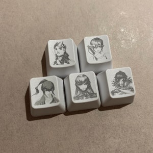 Shin Megami Tensei Keycap Set, Main Characters