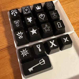 Kingdom Hearts Keycap Set