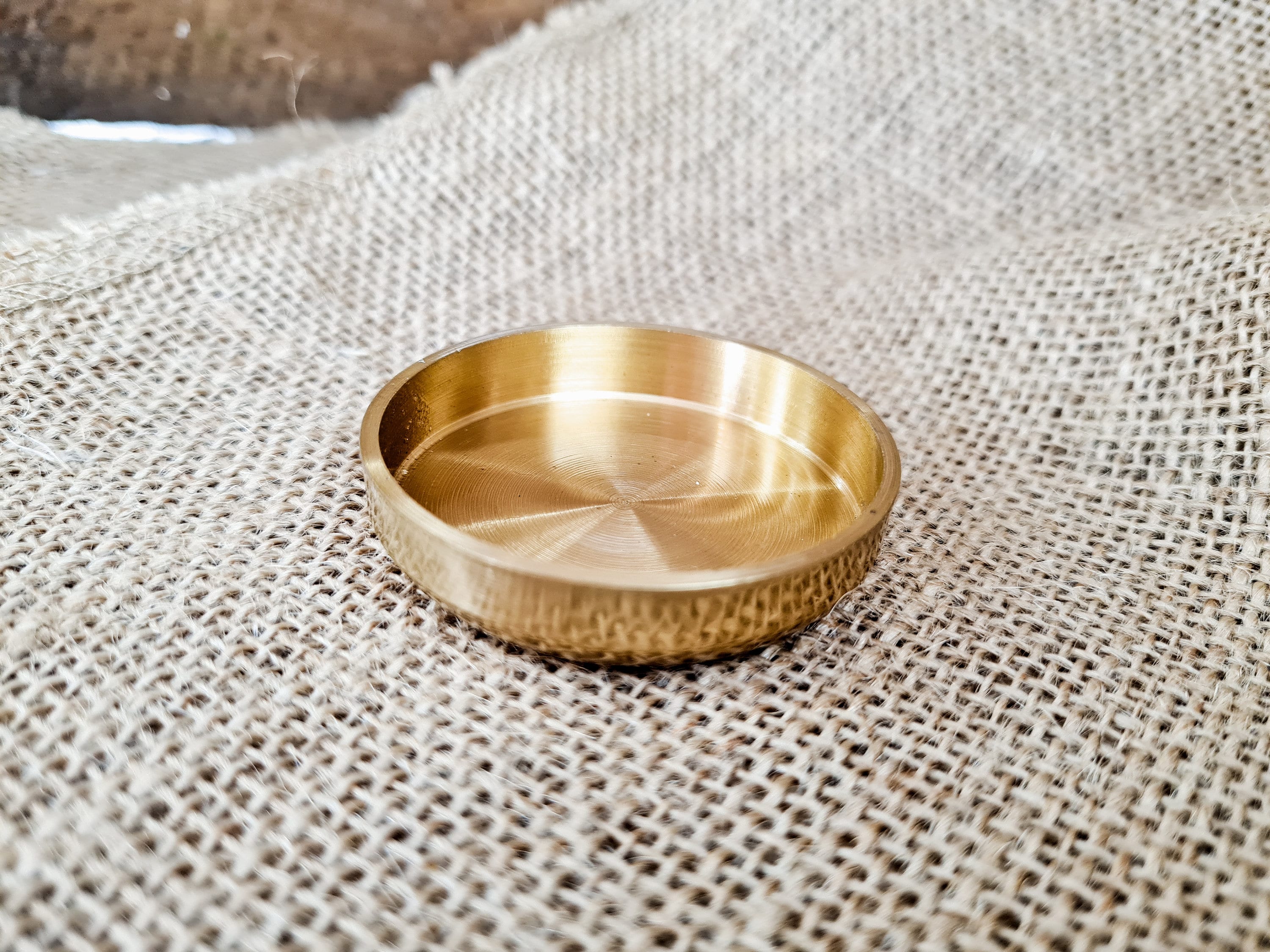Brass Castor Cups 55mm Pack of Four Etsy UK