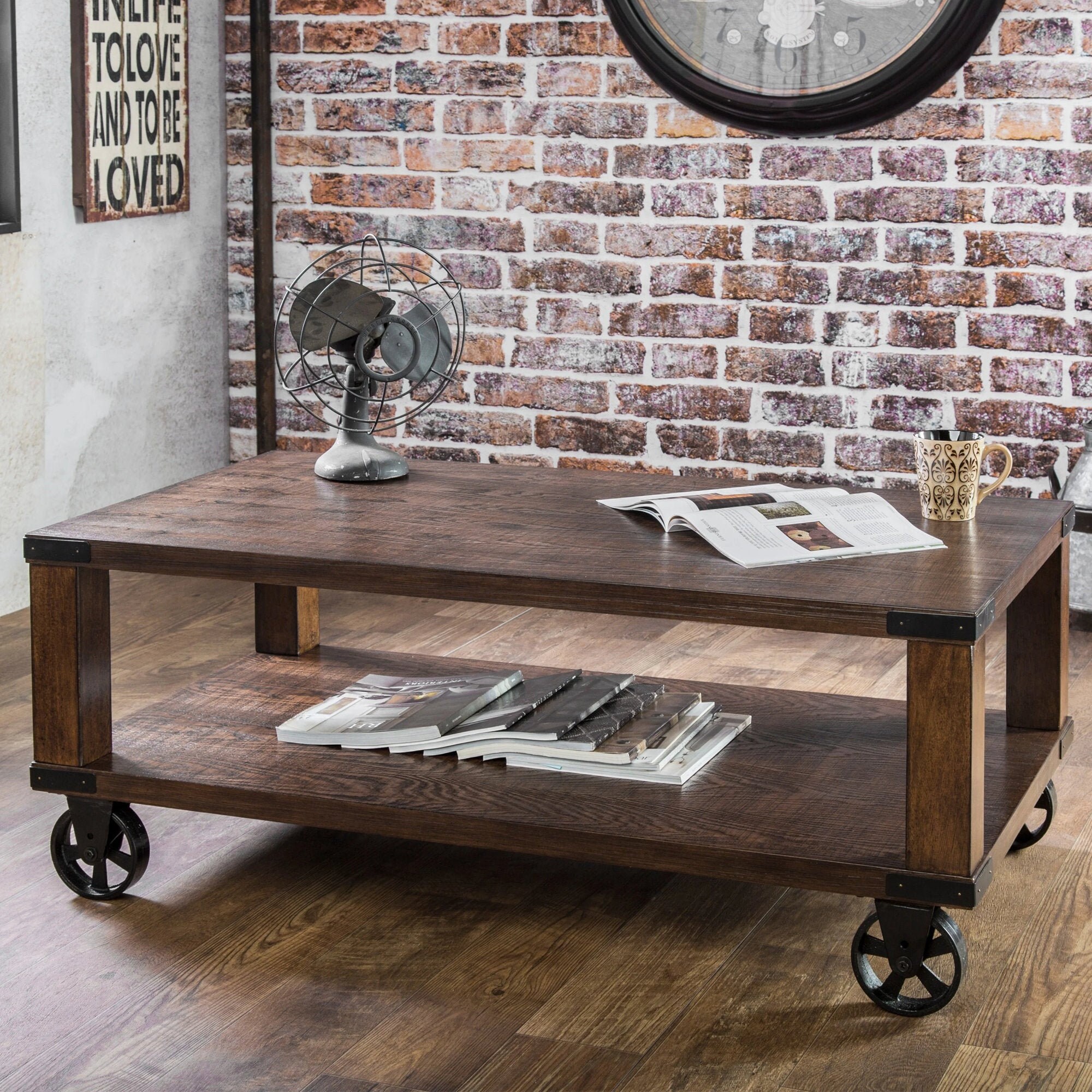 Fixed Industrial Furniture Castors With Cast Iron Wheel Etsy UK