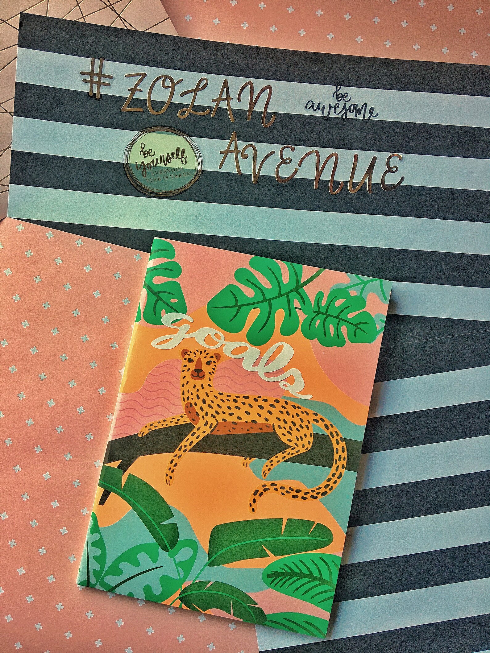 Personalized Animal Print Notebook sketch Print Journal Etsy