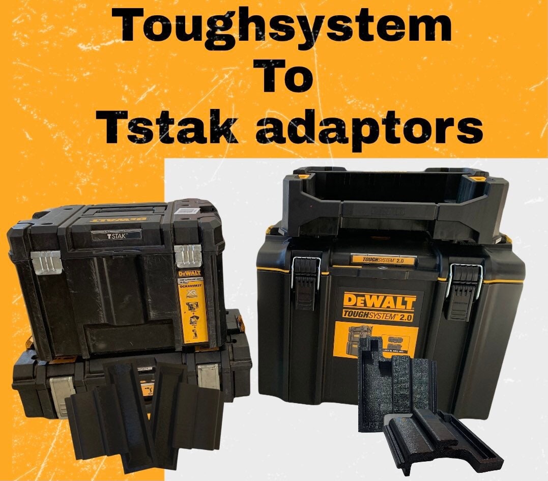 Dewalt TOUGH SYSTEM to TSTAK Adaptors 