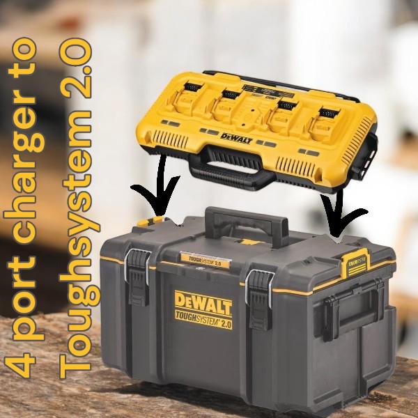 Dewalt Port Charger to TOUGH SYSTEM Tool Kit Accessories