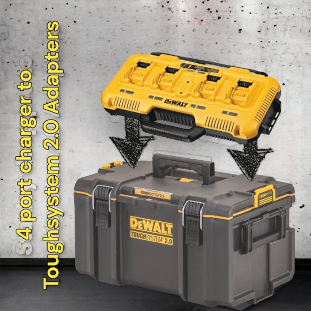 Dewalt 4 Port Charger to TOUGH SYSTEM 2.0 Tool Kit Accessories Etsy