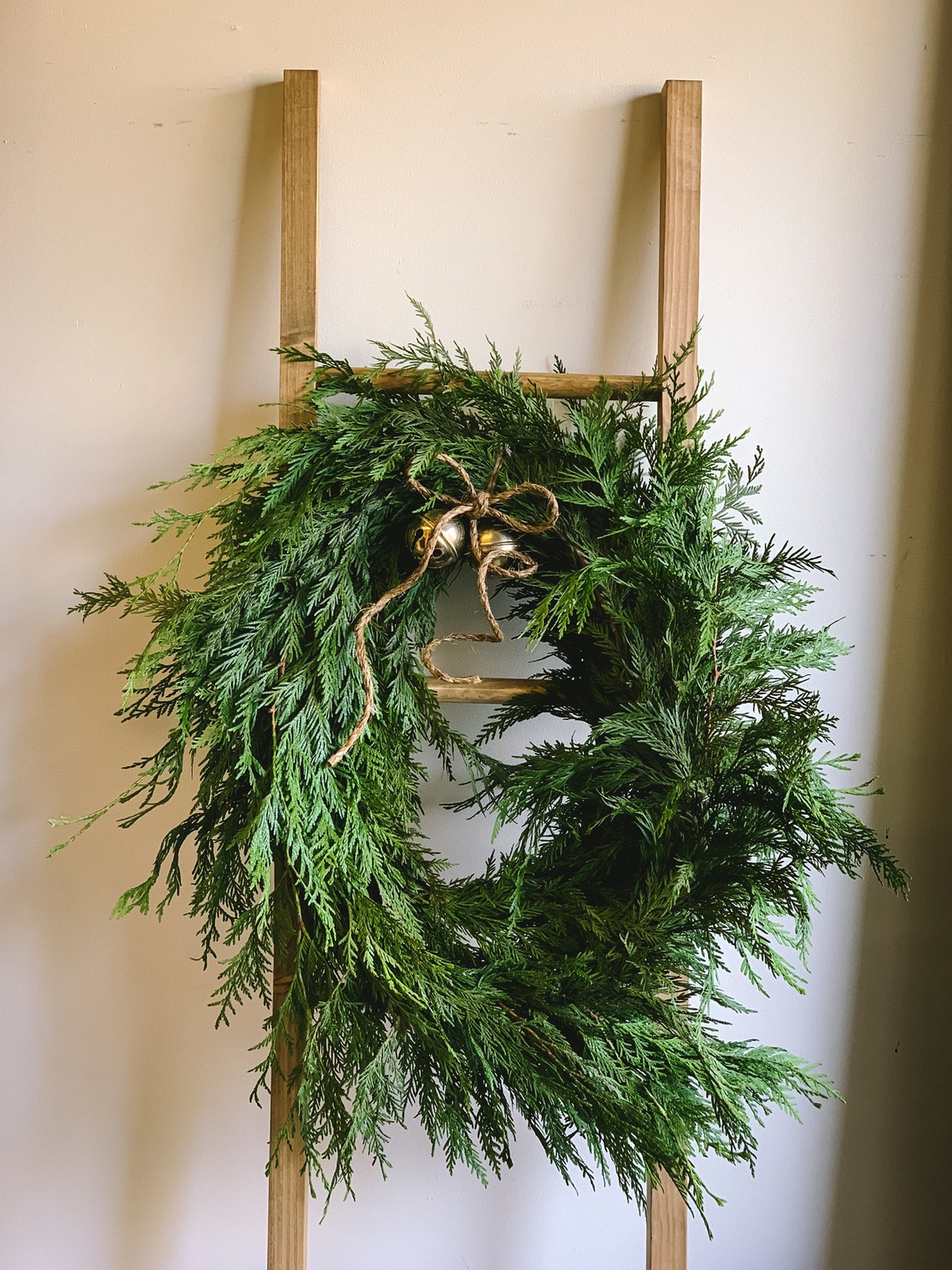 Wooden Blanket Storage Ladder Rustic Blanket Ladder Etsy