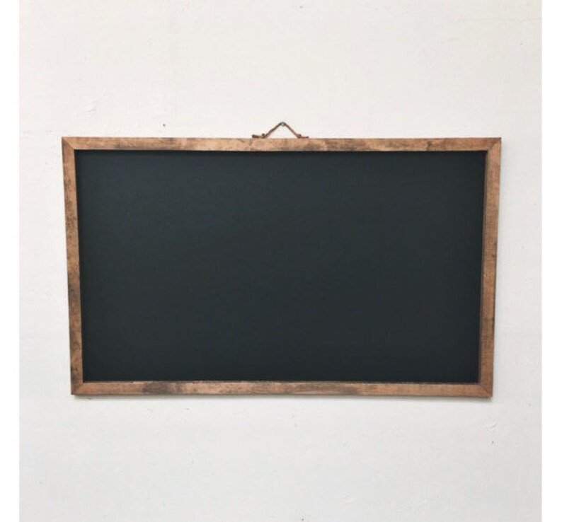Rustic Reclaimed Chalkboard Wooden Chalkboard Farmhouse Etsy