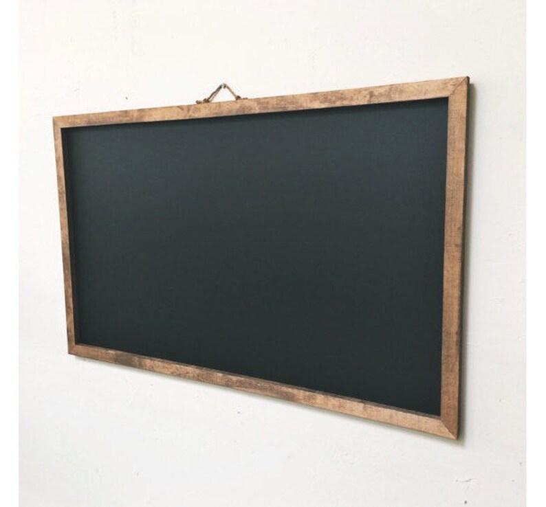 Rustic Reclaimed Chalkboard Wooden Chalkboard Farmhouse Etsy