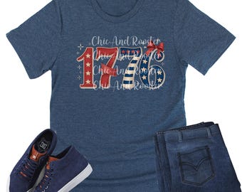 1776 July 4th Shirt, American Revolution Tee, Patriotic Independence Day Shirt, 4 of July History Shirt, Freedom Patriotic Tee