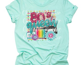 80’s Queen Disco Shirt, Retro Neon Graphic Tee, Bright Colors Vintage Style T-Shirt, Groovy Dance Party Shirt, 1980s Aesthetic Tee