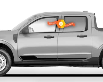 Pair Graphics Decals Rocker Panel Stickers for Maverick 2022 FX4