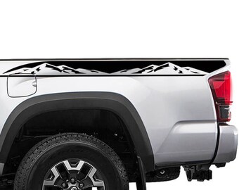 Mountains Style for Side Truck Decals Stickers fit to Tacoma TRD Off Road 2016-2021