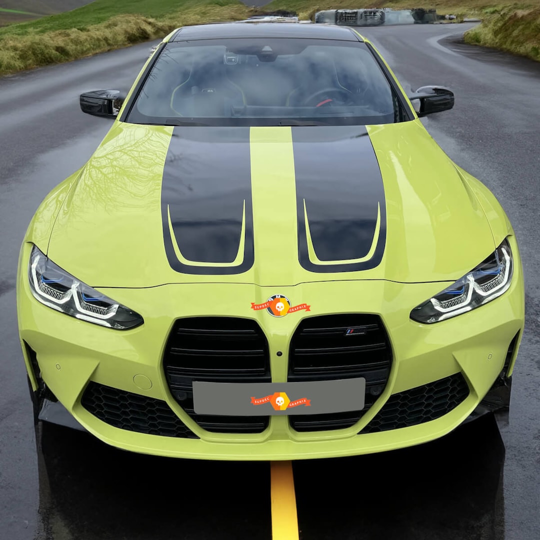 Hood Stripes for 2021+ BMW M4 M3 G80 G82 G83 Vinyl Decal Sticker - Etsy