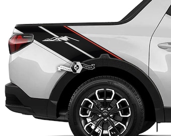 Mountain SideBed Decal Vinyl Graphic Kit for Hyundai Santa Cruz