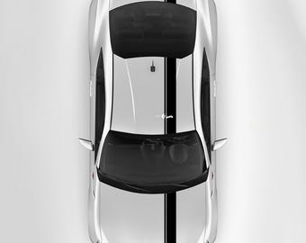 Hood Roof Trunk Racing Stripes Graphics Decals Stickers fit to Toyota GR86