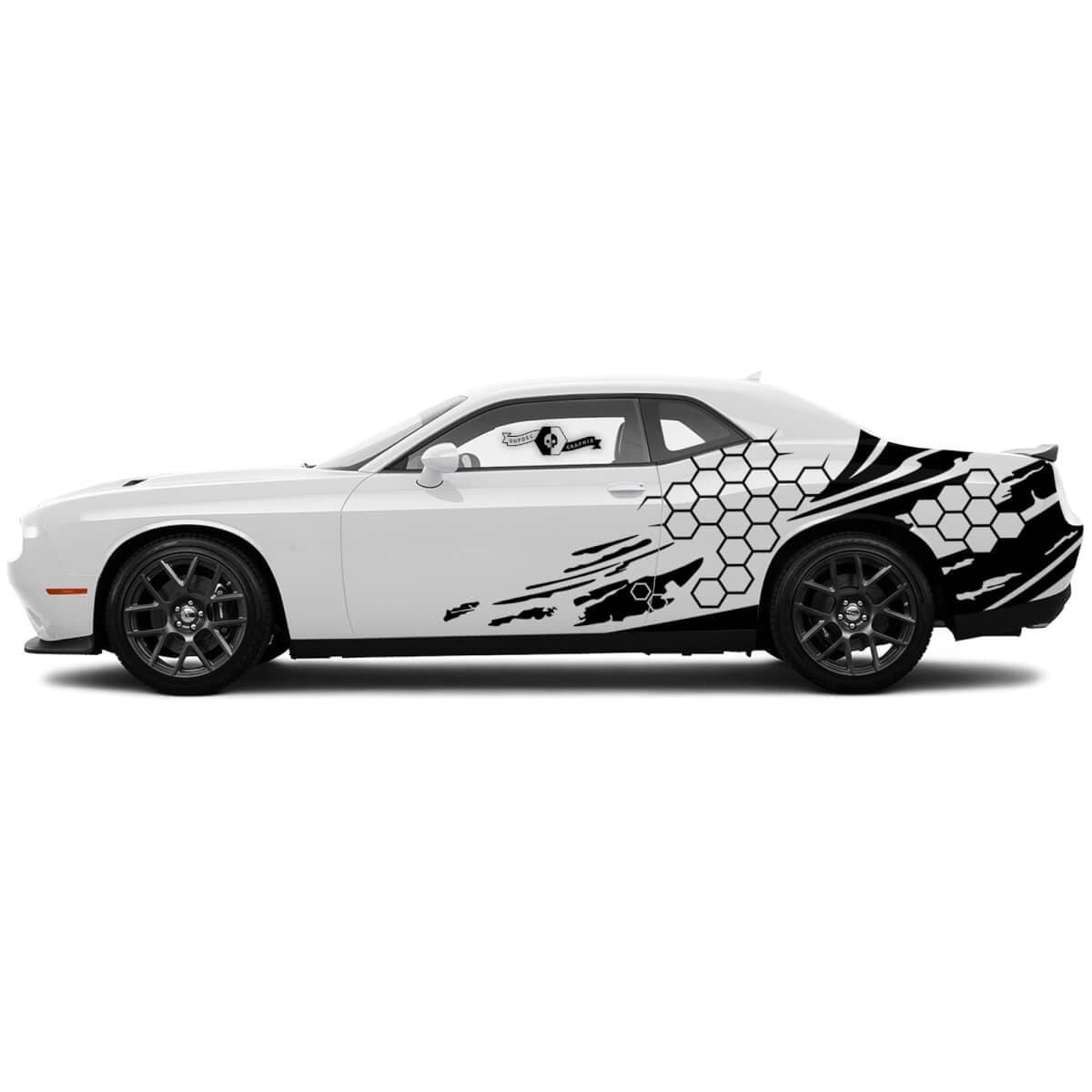 Car sale side decals