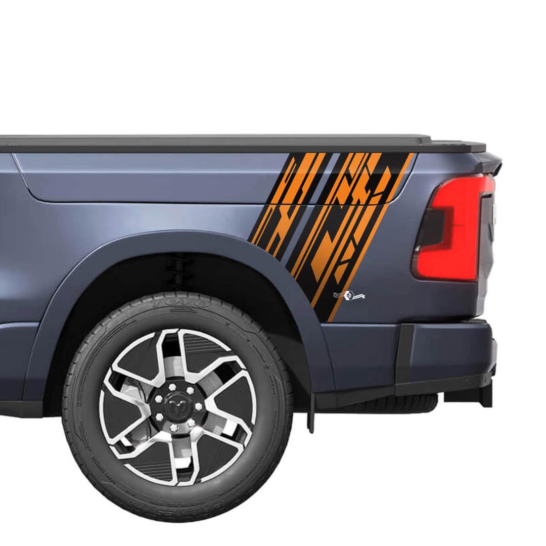 Front Rear Sticker Rear Bedside Truck Stripes Vinyl Decals Stickers Graphics - Etsy