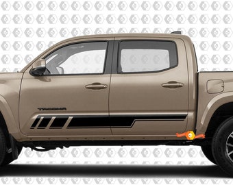 Stripes for Side Rocker Panel Vinyl Stickers Decal fit to Toyota Tacoma