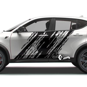 Doors Side Stripes Splash Wrap Mud Vinyl Decals Stickers fit to Hornet
