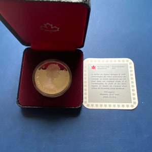 1985 Royal Canadian Mint Proof National Parks Dollar Box 11 Bg5