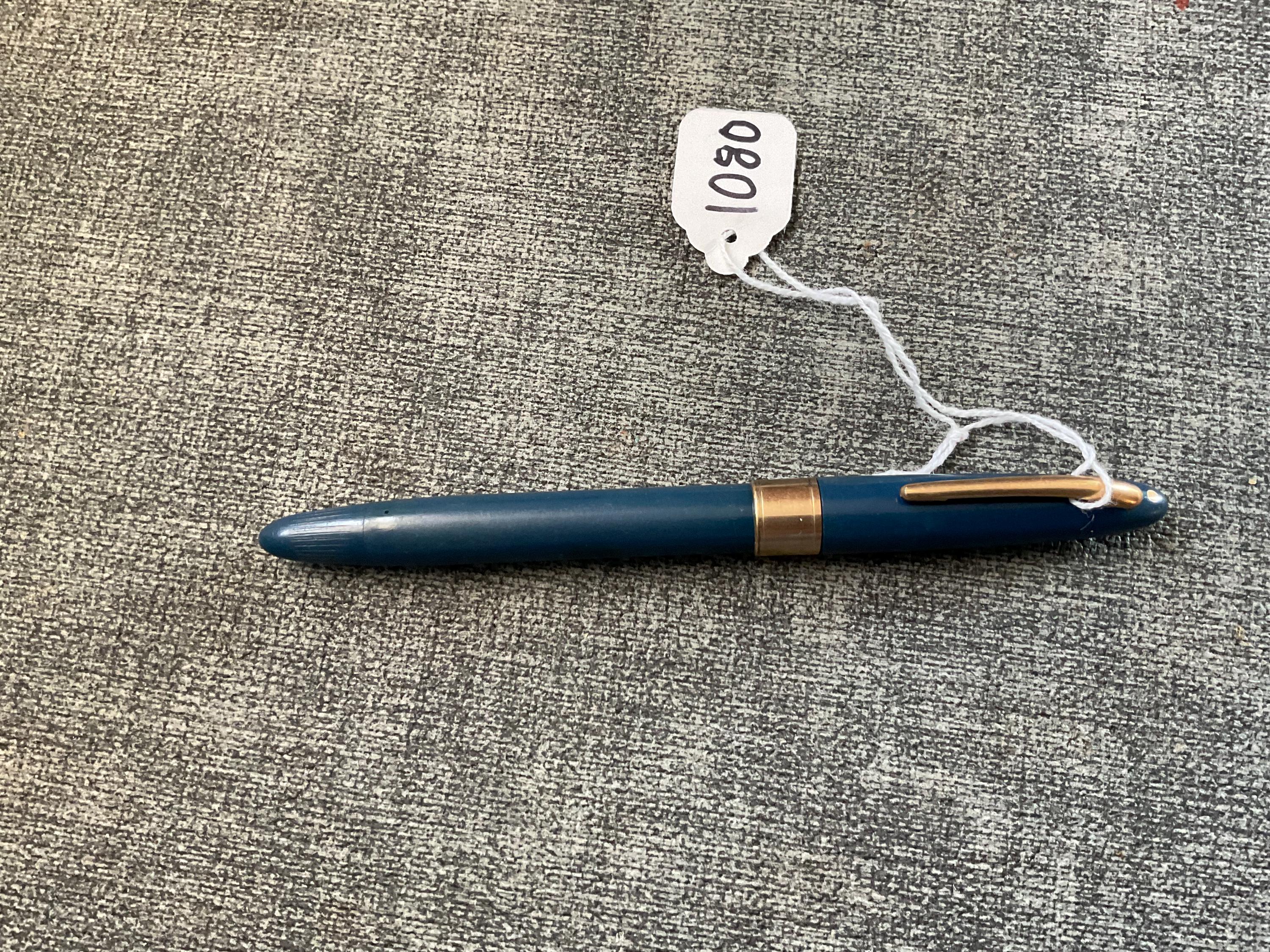 レアSHEAFFER シェーファー 万年筆 タッカウェイミリタリークリップ