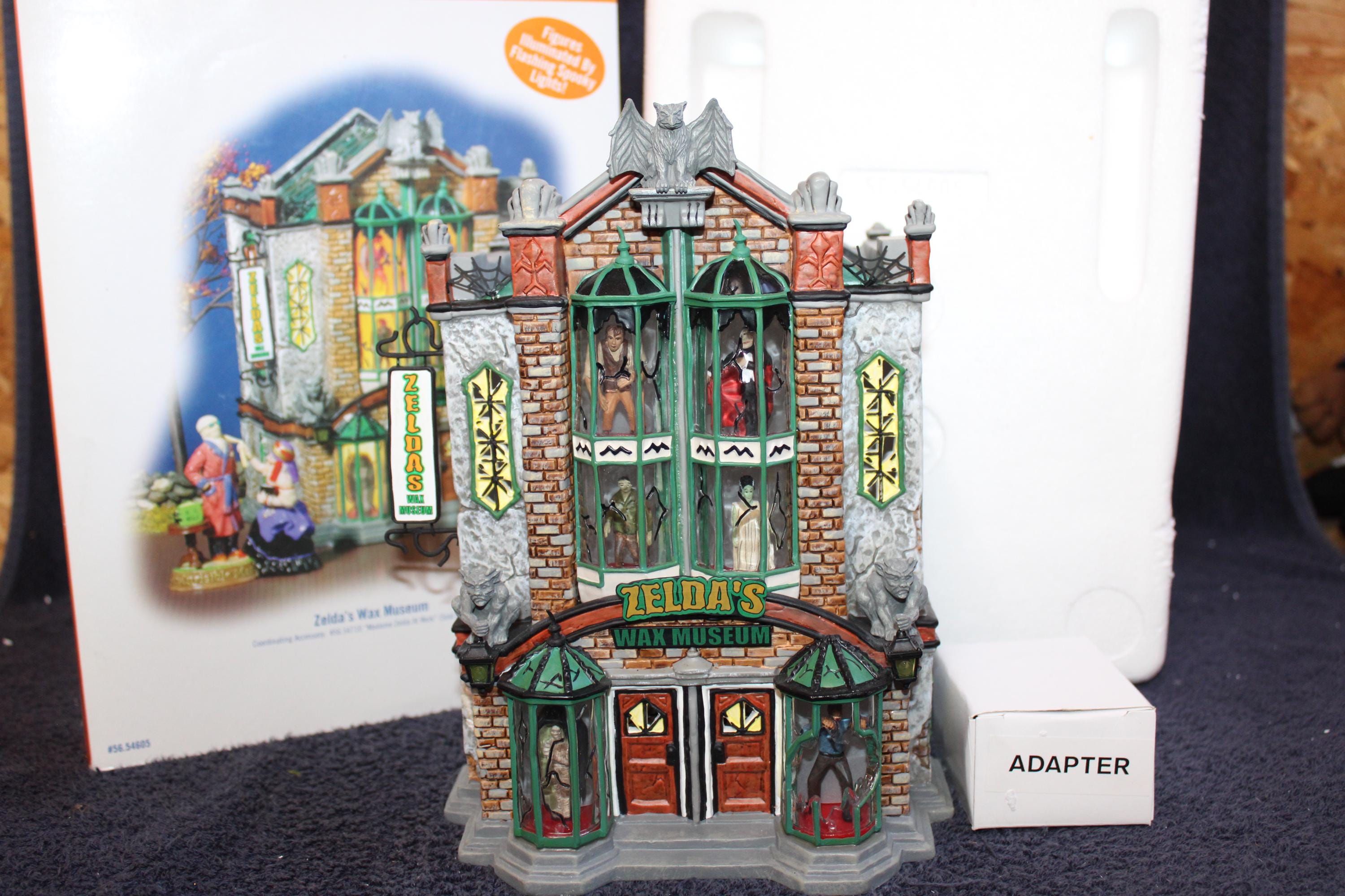 Department 56 Zelda' Wax Museum Snow Village Halloween 5654605